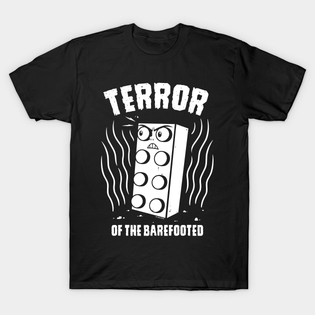 Barefoot Terror T-Shirt by wloem